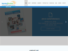Tablet Screenshot of learningforward-mo-msdc.org